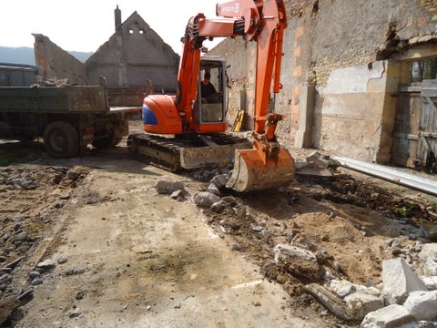 Chantier de terrassement